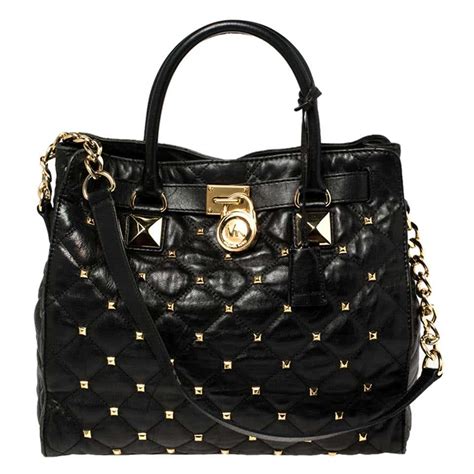 michael kors nouveau hamilton north south tote|michael kors studded hamilton.